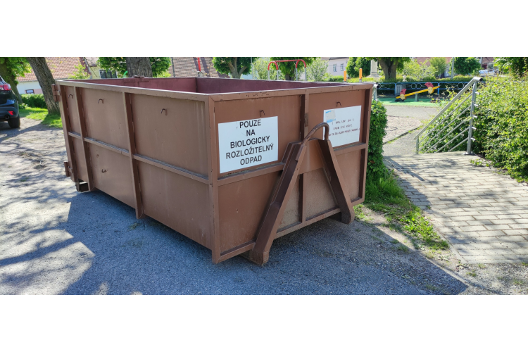 Vývoz kontejnerů na bioodpad