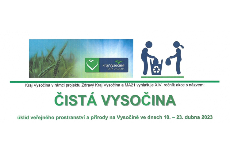 Úklid okolí Křižanova -Čistá Vysočina