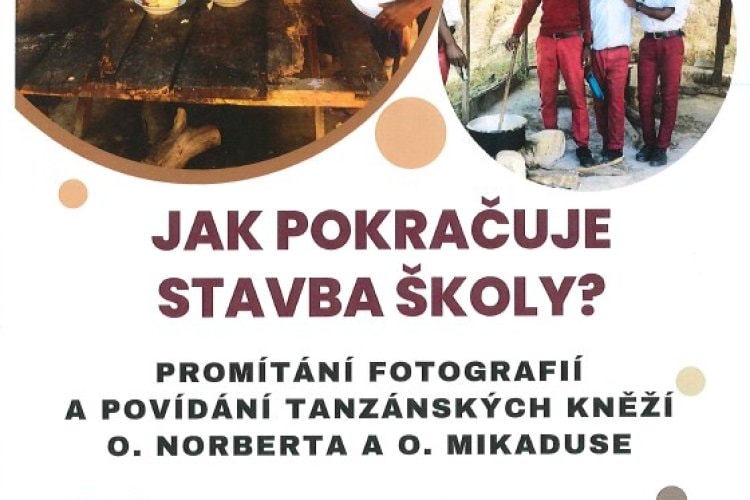 Beseda o stavbě školy v Tanzánii
