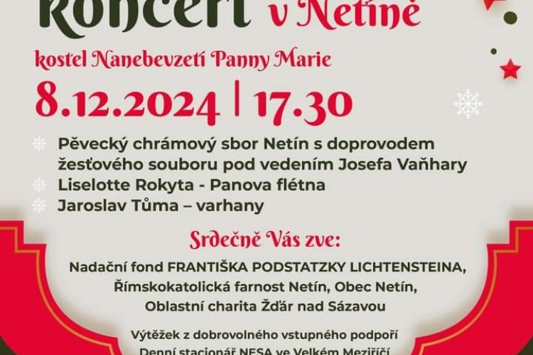 Adventní koncert v Netíně
