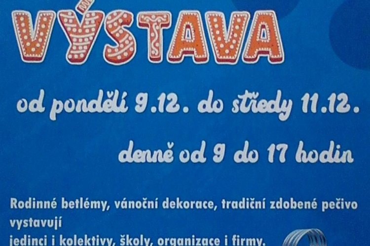 Vánoční výstava ve Velkém Meziříčí