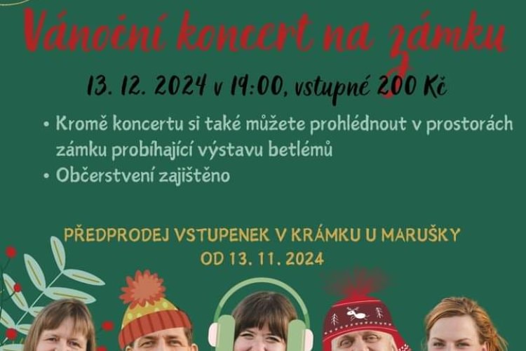 Vánoční koncert na zámku ve Velkém Meziříčí