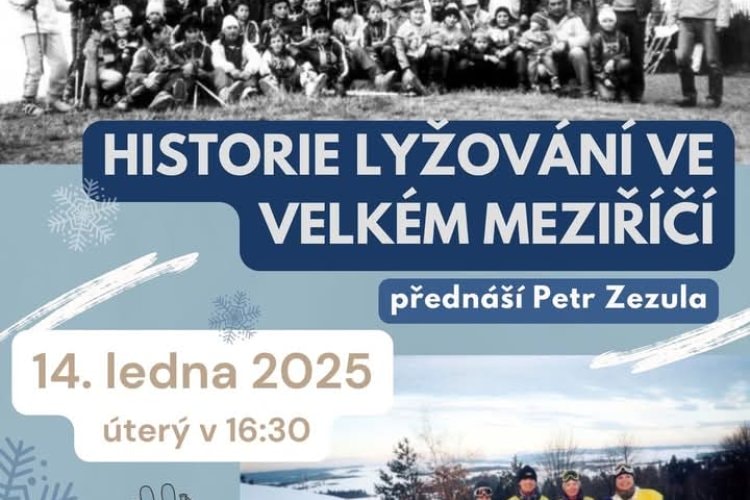 Přednáška Historie lyžování ve Velkém Meziříčí
