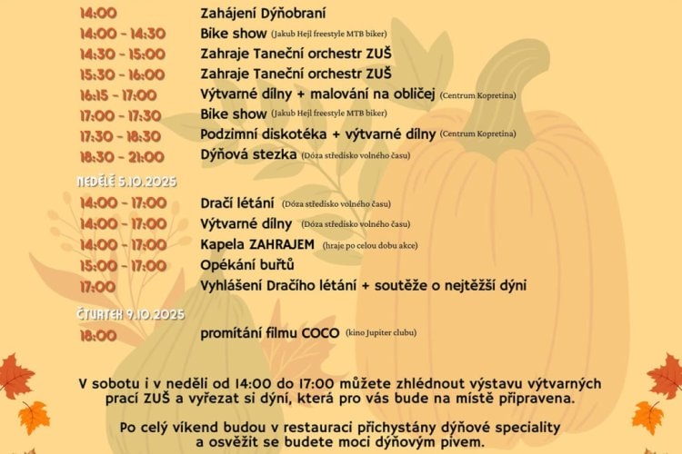Dýňobraní na Fajťáku