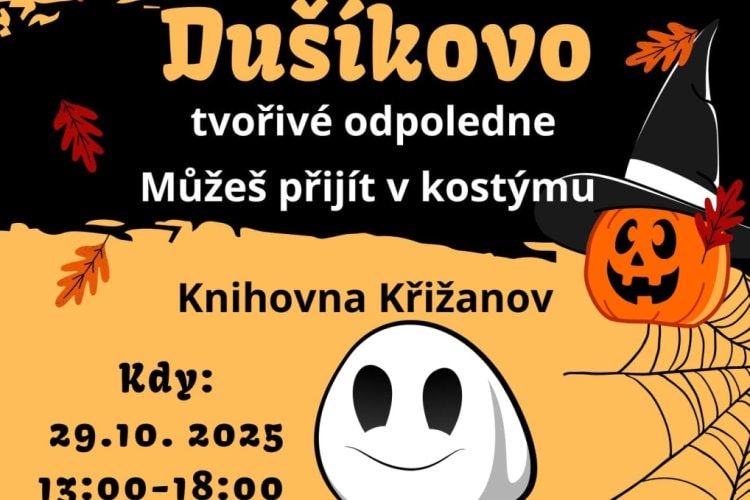 Dušíkovo tvořivé odpoledne v knihovně
