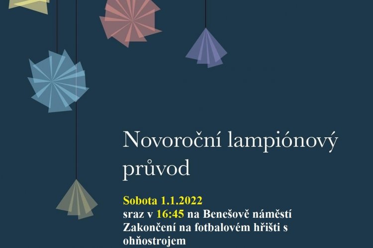 Novoroční lampionový průvod