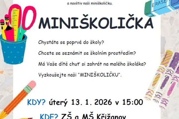 Miniškolička 2026