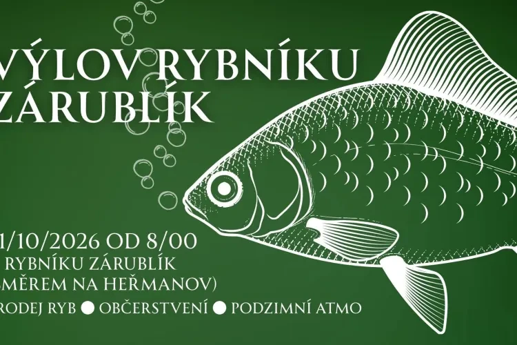 Výlov rybníku Zárublík