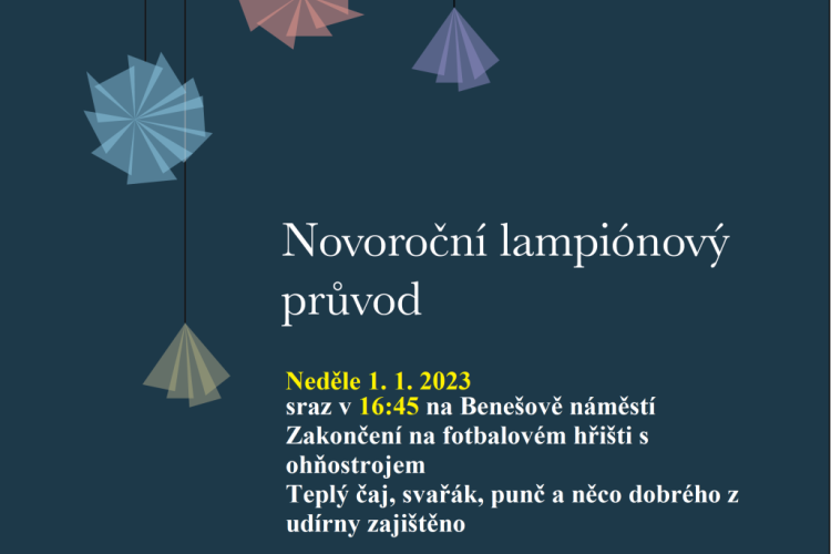 Novoroční lampionový průvod