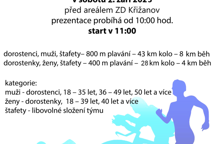 34. ročník Křižanovského triatlonu